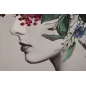 DRUKOWANY OBRAZ LADY FLOWER -A- 80x2,8x120 cm